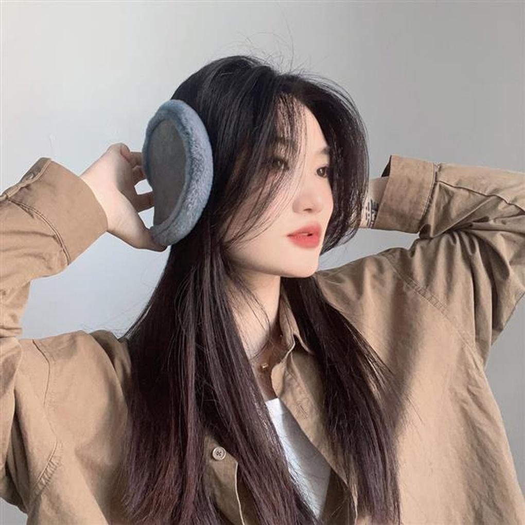 Basic Winter Earmuffs (Ash Blue)