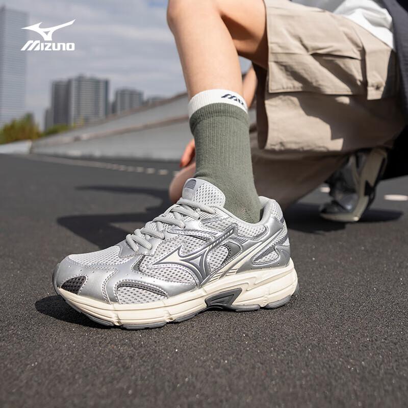 Mizuno Men's And Women's Retro Running Shoes, Shock-Absorbing And Wear-Resistant