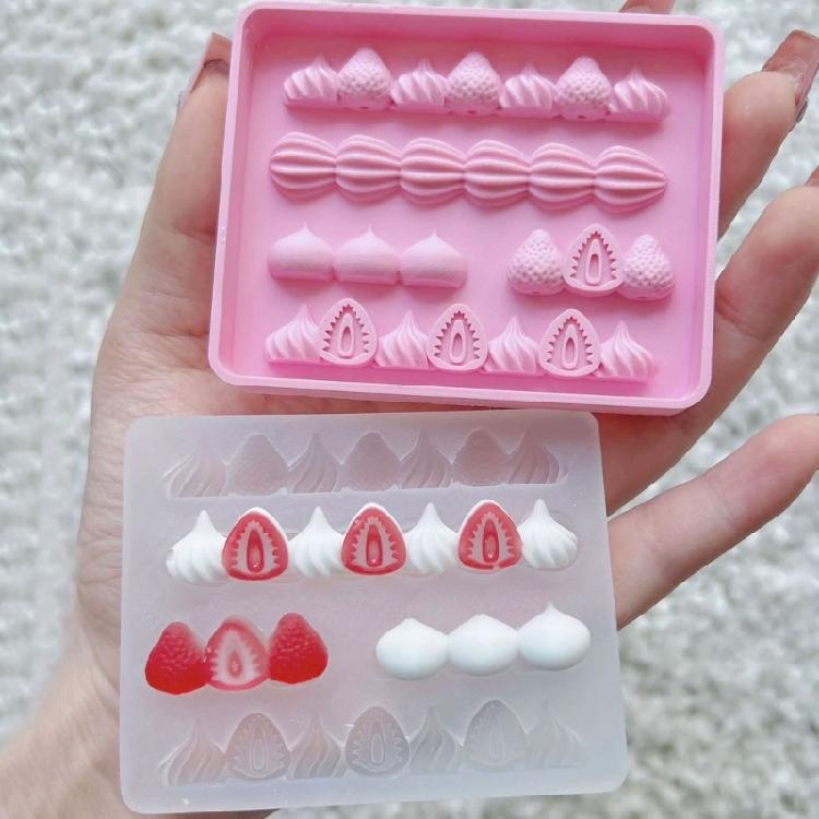 Easy To Clean Silicone Dessert Molds Silicone Chocolate Moulds Fondant Crafting Molds Silicone Texture Dessert Molding