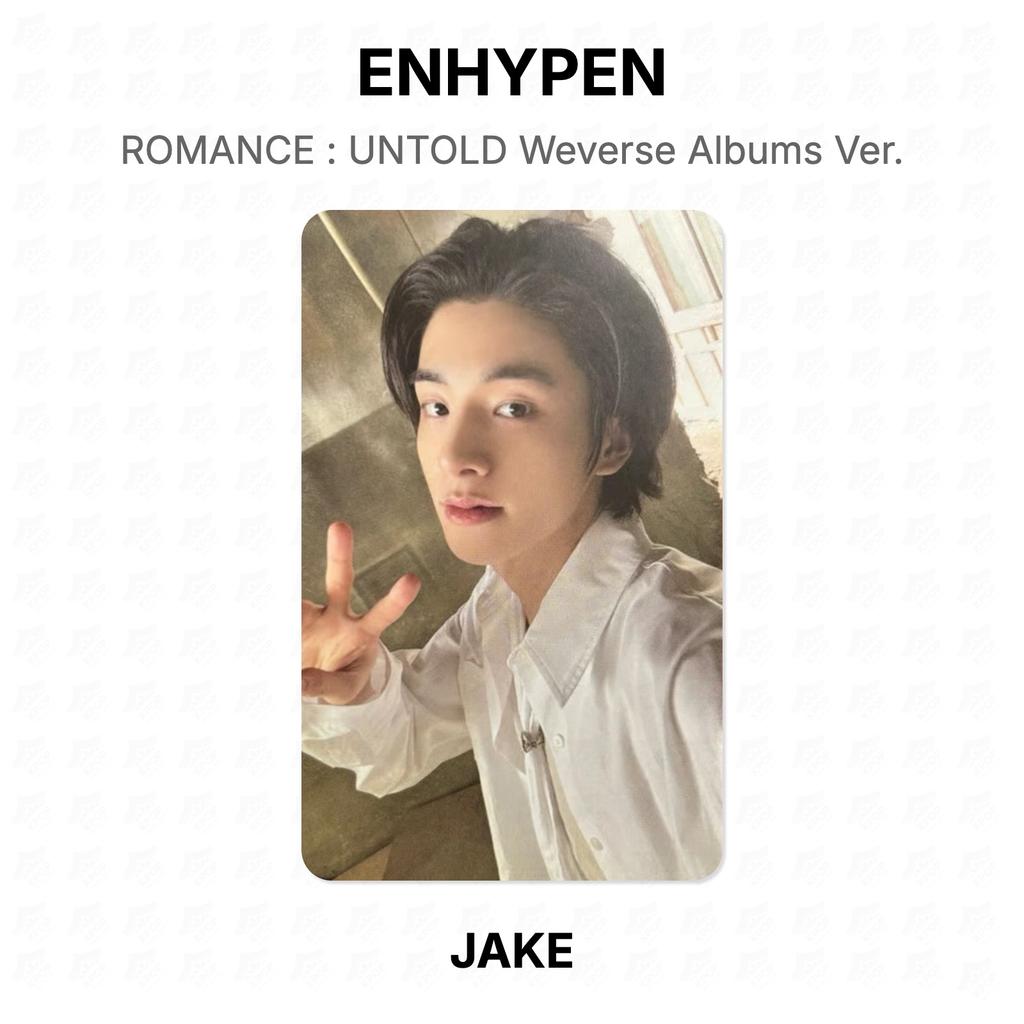 ENHYPEN ROMANTIK : UNTOLD Weverse Alben Version. Offizielle Fotokarte