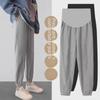 Herbst/Winter Umstands Bauchstütz Haremshose - Lockere Freizeit Leggings für die Schwangerschaft