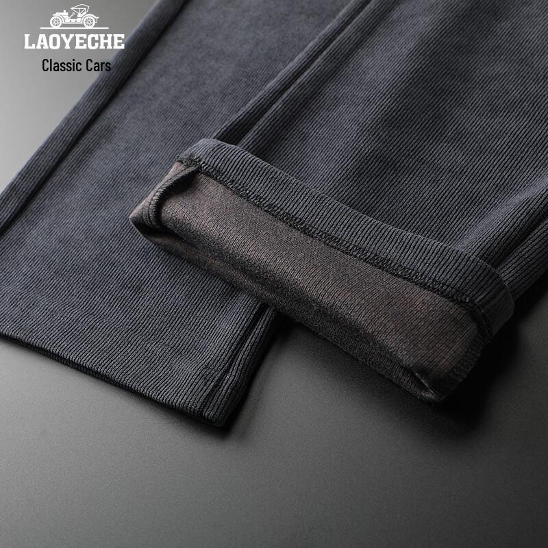 Men's Autumn/Winter Corduroy Straight-Leg Casual Trousers