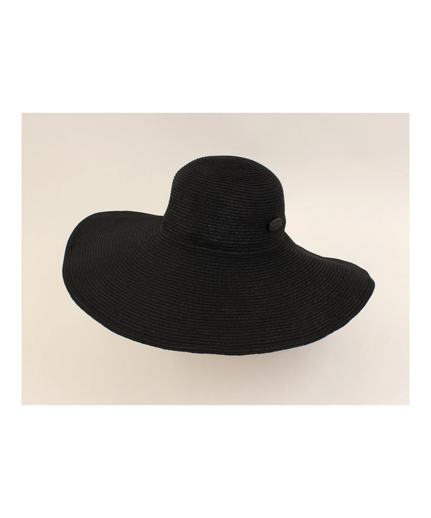 Yunibeosyeolkemiseuteuli Long Black Wire Cloche Hat Bk Summer Fedora
