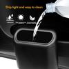 1Pcs Car Trash Can With Lid Small Car Trash Can Leak-Proof mini Cars Accessories Car Organizers and Storage for Auto Office Home
