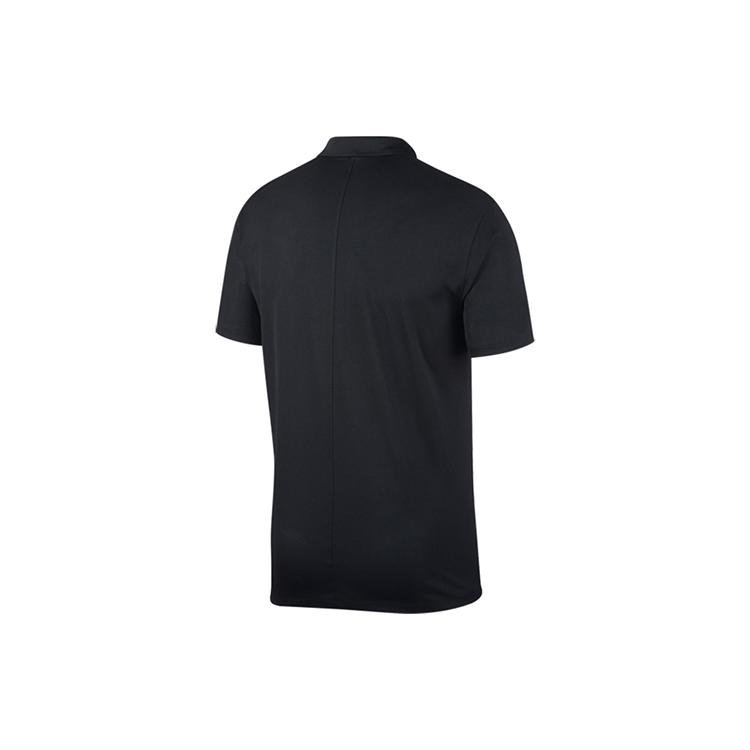 Nike Polo Shirts Men's Black Polo Collar Moderate Straight Fit BV0354-010