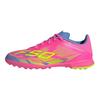 Adidas F50 League Comfortable Versatile Non-Slip Durable Low-Top Kids Soccer Shoes Kids Soccer Shoes Pink Blue IE3755