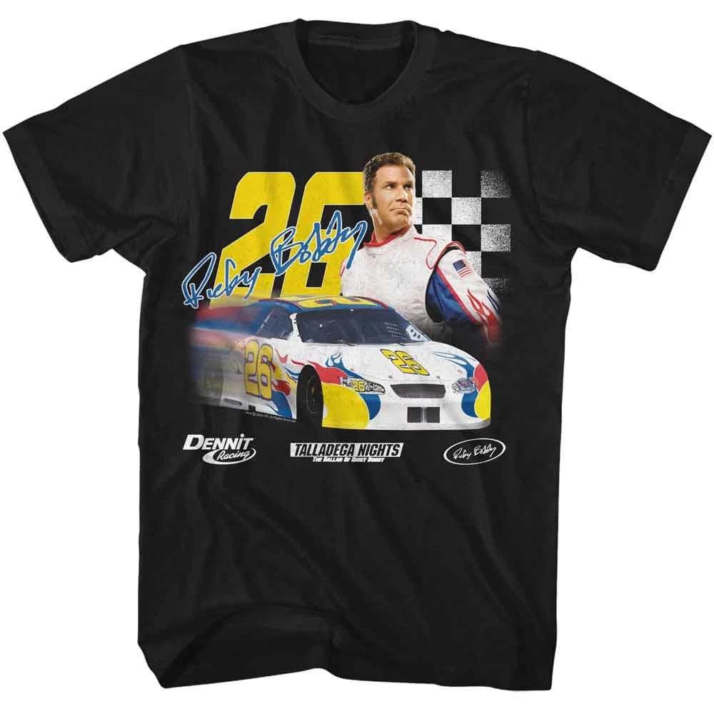 Talladega Nights - 26 With Signature - American Classics - Solid Black  Sho 130