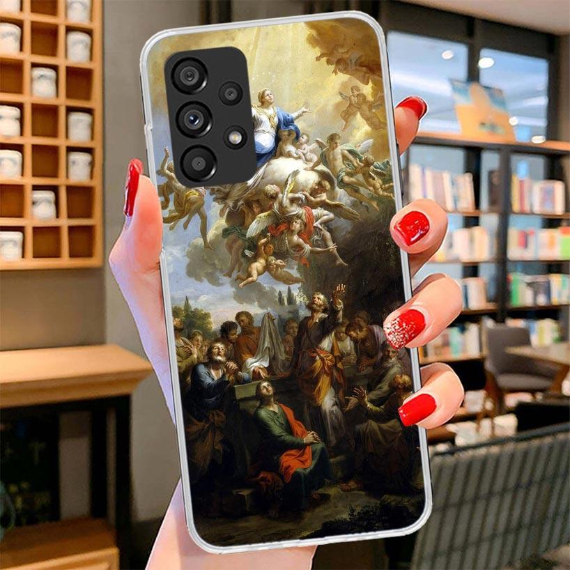 Renaissance Art Painting Phone Case For Samsung Galaxy A17 A37 A57 A16 A26 A36 A56 A15 A25 A35 A55 A14 A24 A34 A54 A13 A23 A33 A