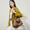 Women's Large Genuine Leather Hobo Tote Bag - Underarm, Commuter, Shoulder/Messenger Style, 2024 New Cowhide Design.
