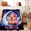 Customize Your Name Home Blankets Musical Harmony And Comfort Soft And Lightweight For All Seasons Perfect For Picnics Sofas Offices Beds Living Rooms