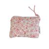 Makeup Bag Fragmented Flower Cosmetic Pouch Large Capacity Cotton Card Pouch Cute Sweet Coin Purse Girl