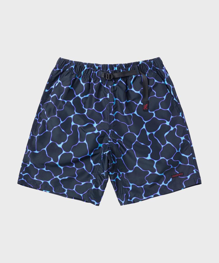Geulamichi Packable Shell Shorts Ripple Navy