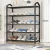 Household Doorstep Shoe Shelf Simple Multi-layer Assembly Shoe Rack Storage Cabinet Dormitory Balcony Shoe Hanger Storage Tool