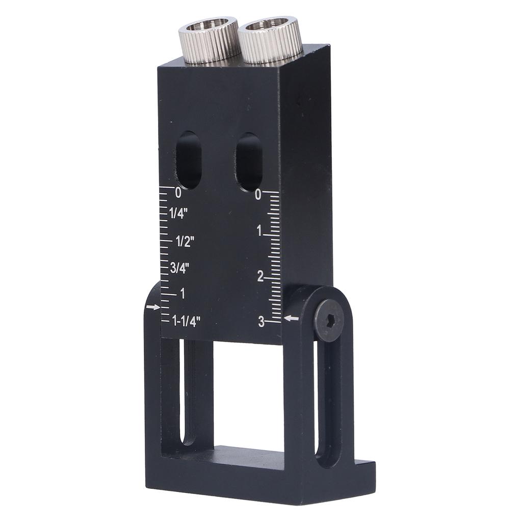 Schräglochbohrer 15 Grad Taschenschräglochbohrlehre Set Holzbearbeitungspositionierer mit Bohrern