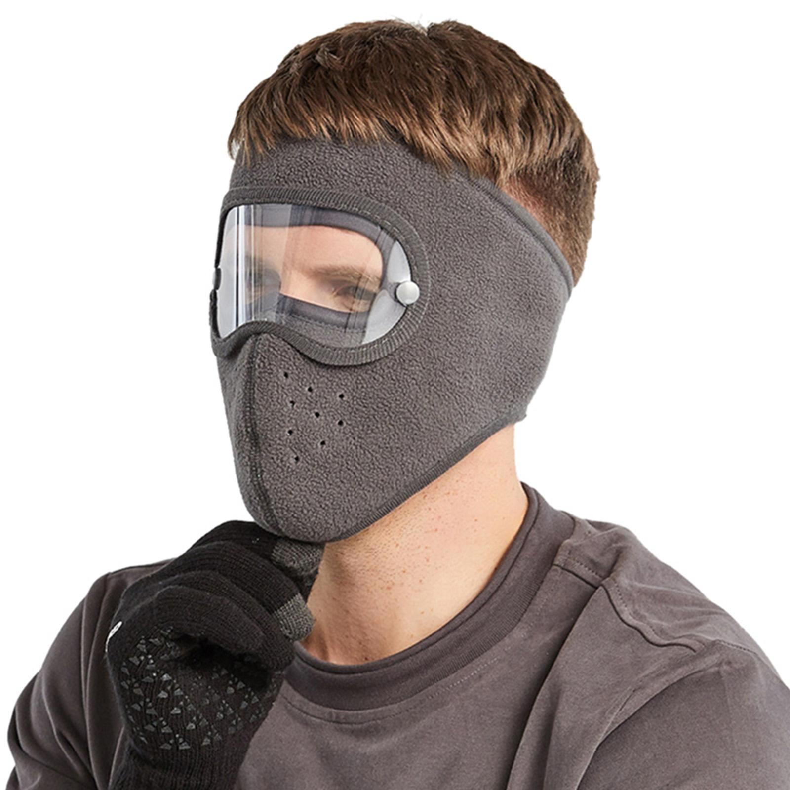 Winter Warm Face Mask Anti Dust Cycling Bicycle Mask Ski Mask for Men Women Cold Weather Outdoor Activities Windproof Mask