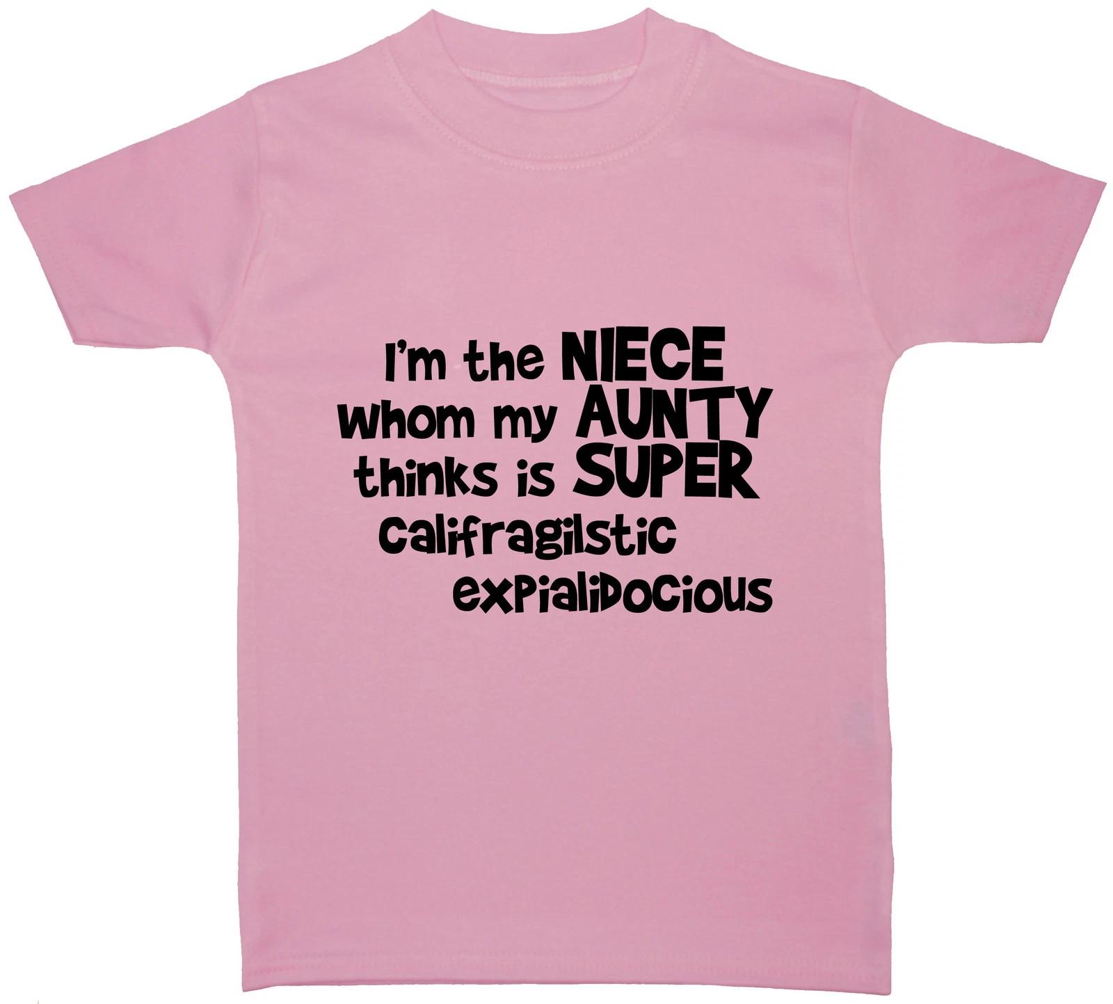 

Niece Aunty...Baby, Toddler, Children, Kid T-Shirt/Top Newborn-6yrs New Gift 110