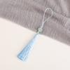7cm Silky Tassel Fringe Tassels with Lucky Buckle Handmade Soft Craft Tassels Mini Beaded Tassels for Bookmarks Jewelry Making