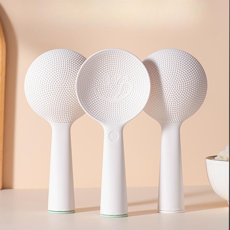 Lebensmittelechter Antihaft-Reislöffel Hitzebeständig Haushalt Reiskocher Aufrecht Antihaft-Reis Servier- und Servierlöffel