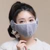 Women Winter Cold-proof Earmuffs Windproof Fleece Mouth Cover Men Warm Masks Female Outdoor Cycling Breathable Ear Warmer Earlap