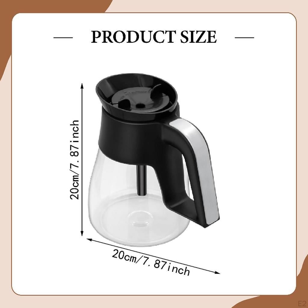 10 Cup Coffee Pot Replacement Portable Kettle for Restaurant Home Bar