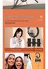 Multi-Camera Mobile Phone Tripod with Fill Light for Live Streaming & Selfies