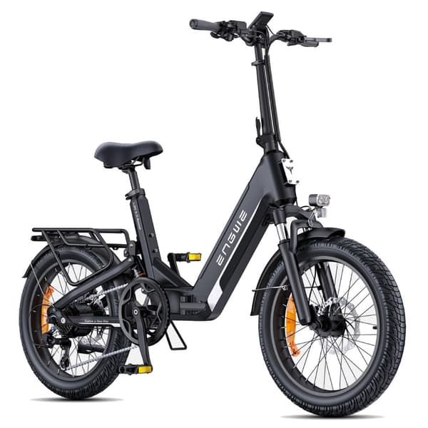 ENGWE L20 3.0 Boost Electric Bike - 48V 250W Motor, 120km Assisted Range, Fast Charging, Full Suspension for Urban and Off-Road Commute