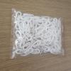 50pcs Wide Range Of Application Plastic Accessories Smooth And Polished Comma Hook  Home