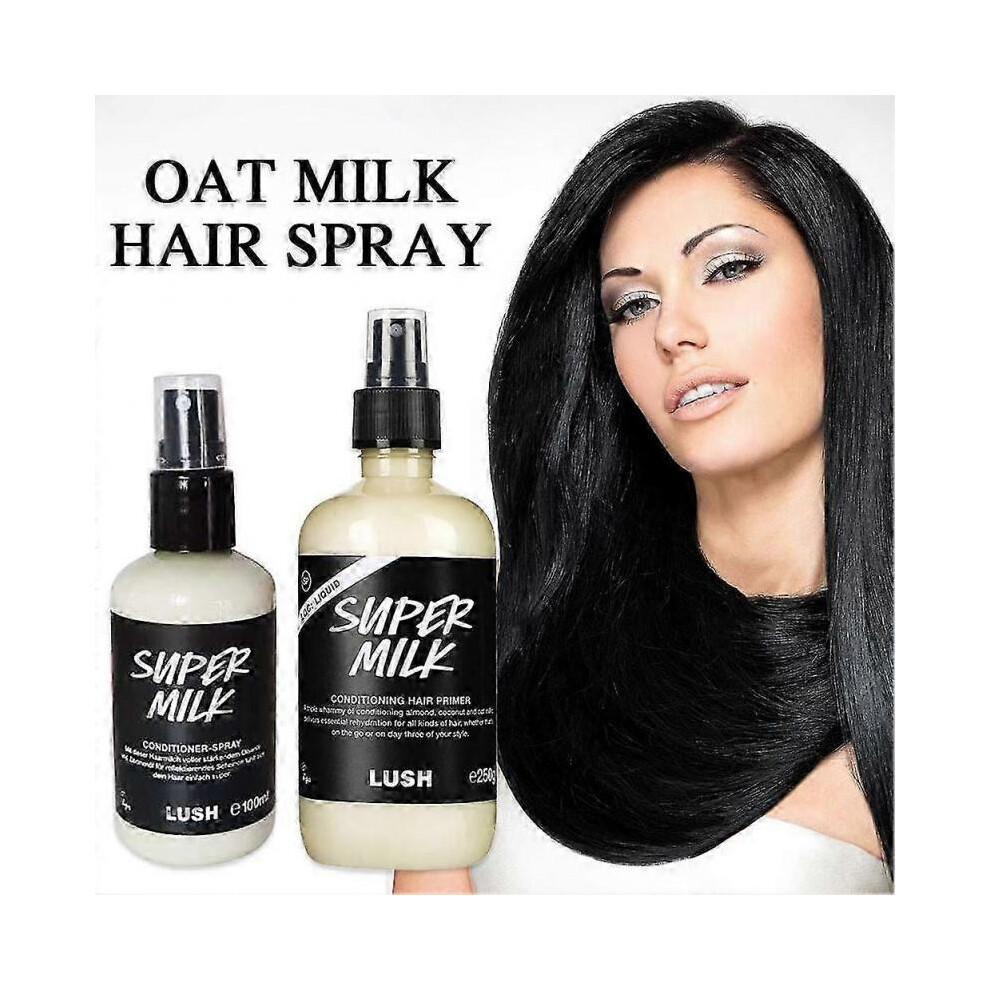 (100ml) Haarspray mit Hafermilch und Hitzeschutz Tiefenpflege für starkes, glattes, frizzfreies Haar