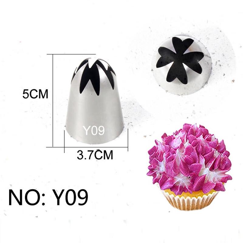 ZISIZ Бесшовные Очень Большие Круглые Кондитерские Насадки