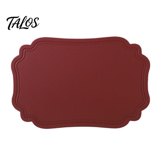 Mauspad Tischset PVC Tischset, Wasserdicht Rutschfest Tischmatte, Leicht zu Reinigen Klassisches Design Hitzebeständig Untersetzer, für Küche Esszimmer
