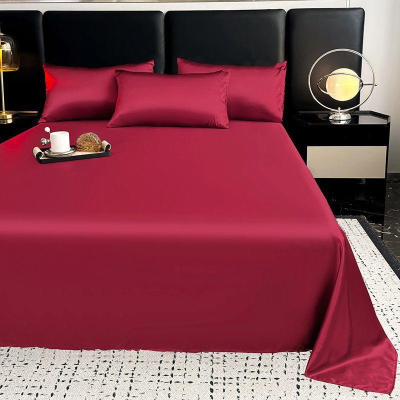 Hot Season Solo Cooling Bed Sheet: Solid - Color, Breathable Bedding Perfect for College Dorms & Summer Naps
