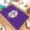 Los Angeles Kings Purple Logo Design Patterned Carpet, Non Slip Mat Suitable for Living Room and Bedroom Sofas