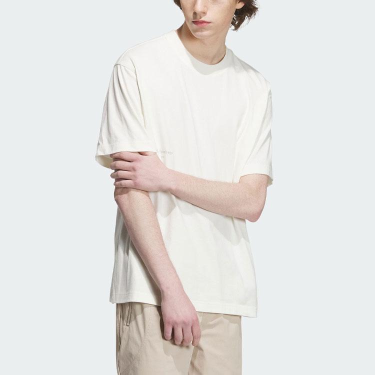 Adidas Sportswear Lounge Graphic Tee Unisex Tops Han-Jade-White IP4979