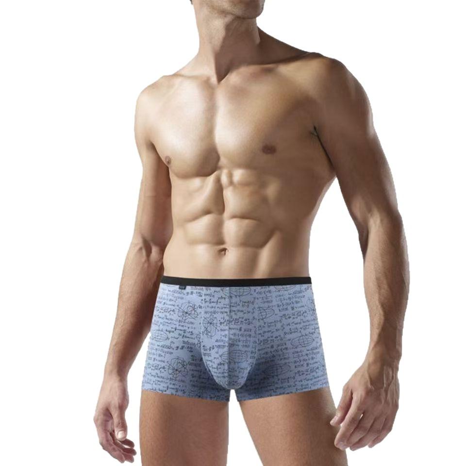 2-Pack Men's 100% Cotton Boxer Briefs: Washable, Durable, Mid-Rise, Comfortable, Breathable, Skin-Friendly, Moisture-Wicking.