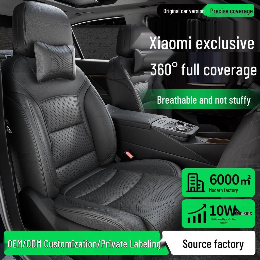 Xiaomi SU7 YU7 Aviation Soft Car Seat Covers - Full Coverage, Comfortable Padding