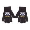 1Pair Coldproof Children's Gloves 7-9 Years Cartoon Gloves Unisex Hand Gloves  Children
