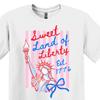 Sweet Land of Liberty Shirt, 4th of July Patriotic Outfit
