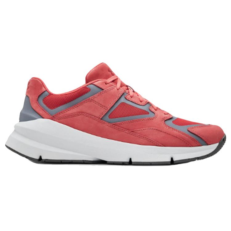 Under Armour Forge 96 Nubuck Reflect Cushioning Low top Casual Shoes Unisex Stamp Ink Red 3021988-601