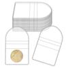 Transparent Pvc Coin Collection Bag With Sealed Closure For Collectors And Storage