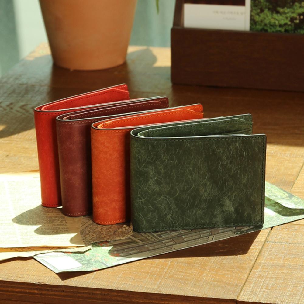 Matt [Classic] Pueblo Leather Bill Money Clip Wallet Red