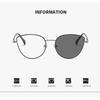 Fashion Design Photochromic Myopia Glasses Anti Blue Light Color Change Eyeglasses Fashionable Small Frame Near Sight Eyewear