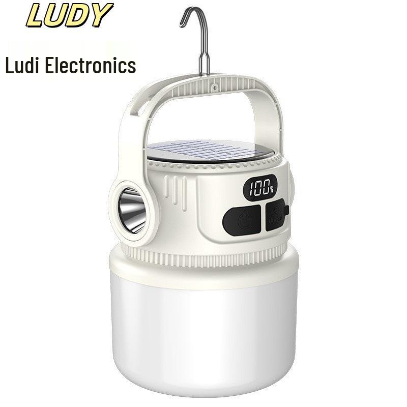 Rechargeable LED Camping Light: Portable, Multifunctional, High-Power Tent & Emergency Light