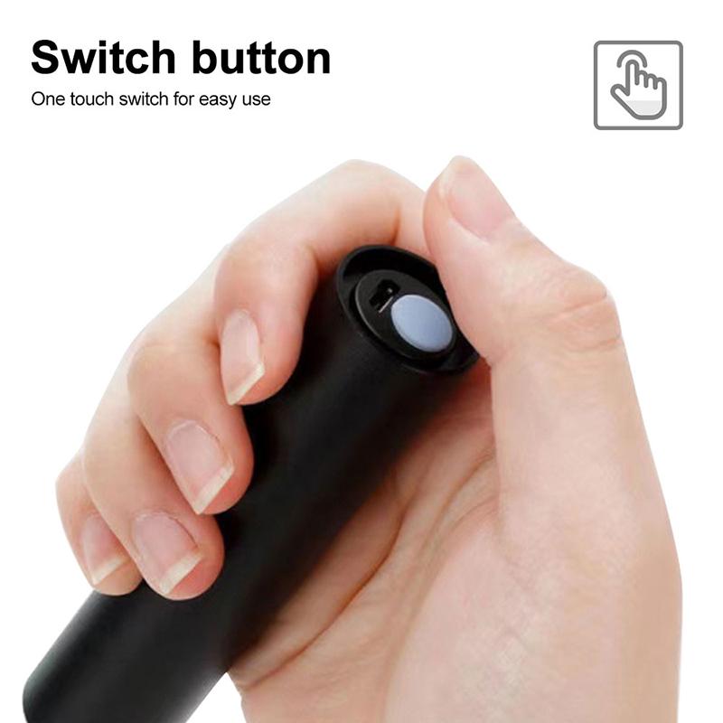 365nm Mini Portable UV LED Flashlight USB Rechargeable For Pet Stains Fungus Bed Bug Moldy Food Ultraviolet Detector Lamp