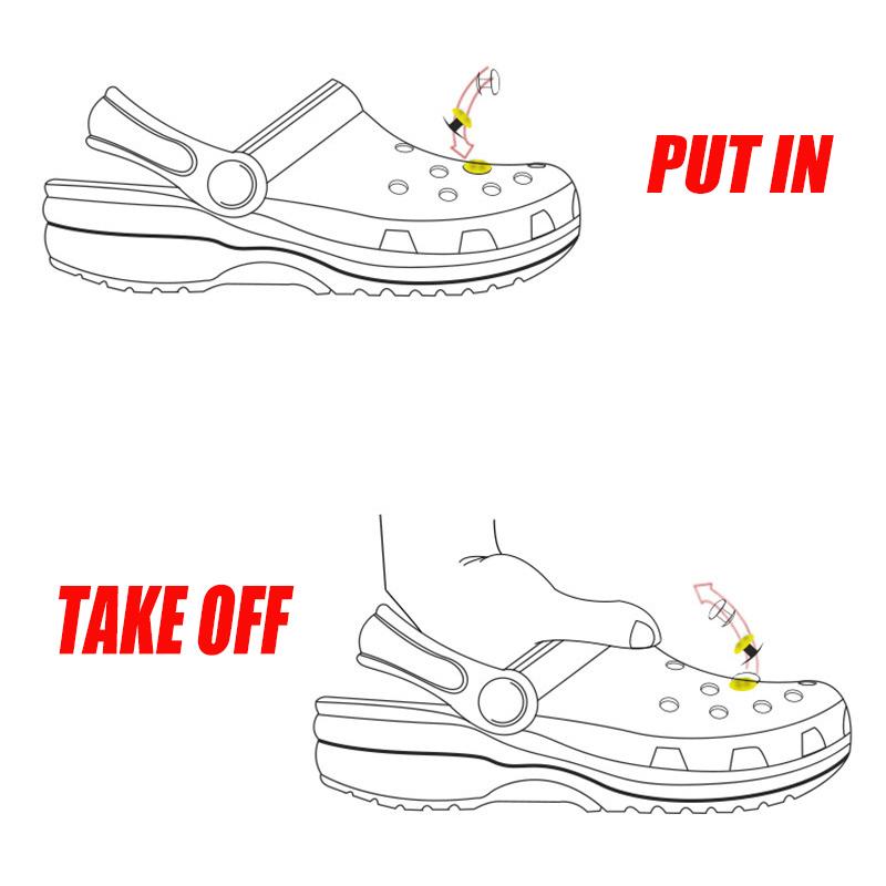 14 Pcs Set Elegant Pearls Chain Shoe Charms Accessories Women DIY Shoe Buckle Decorations for Sandals Beach Clogs Garden Shoes