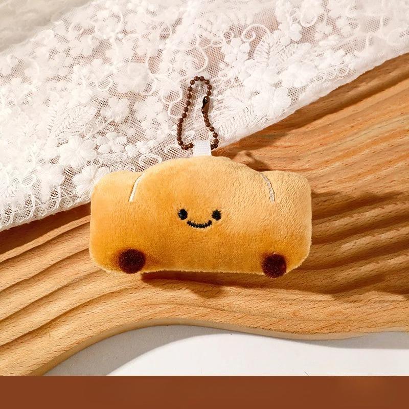 Cute Bread, Plush Bags, Pendants, Keychains, Accessories Backpack Accessories