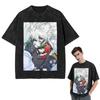 Streetwear T-Shirts Zenless Zone Zero - Von Lycaon  Washed T Shirt Short Sleeve Hip Hop T-Shirt Tops Tees for Men Women