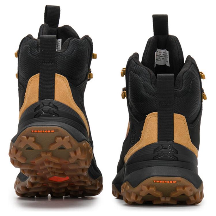 Timberland Comfortable Versatile Durable High-Top Hiking Shoes Men Hiking Shoes Yellow Black TB0A6DB3-EZ0