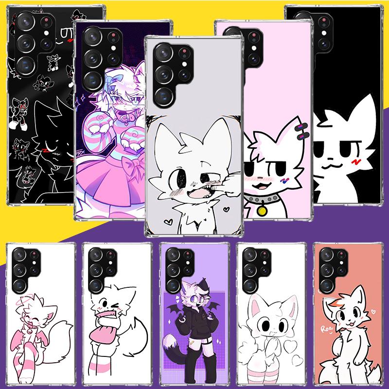 Boykisser Cat Phone Case For Samsung Galaxy S26 S25 Edge S24 S23 FE S22 Ultra S21 Plus S20 + Fundas Cover Coque Galaxy S25 S24 S