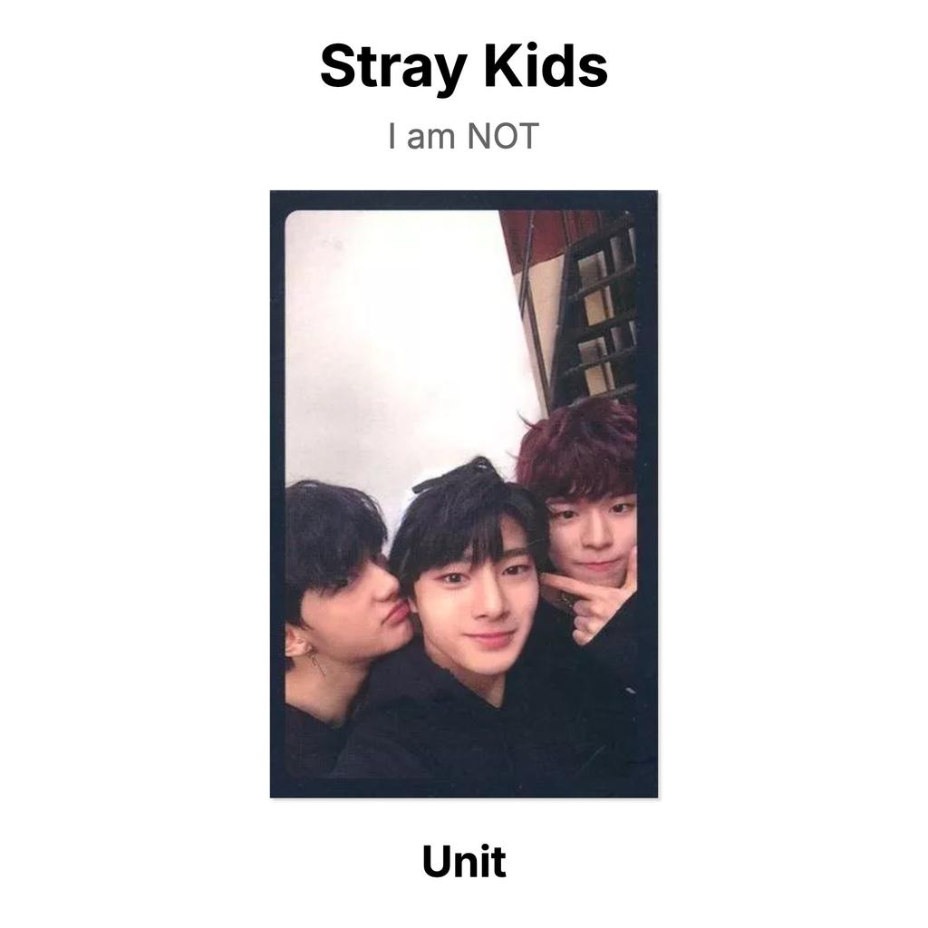 Stray Kids Ich bin KEINE offizielle Fotokarte