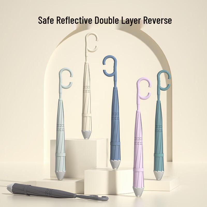 

XuQing Automatic Reflective Double-Layer Reverse Umbrella